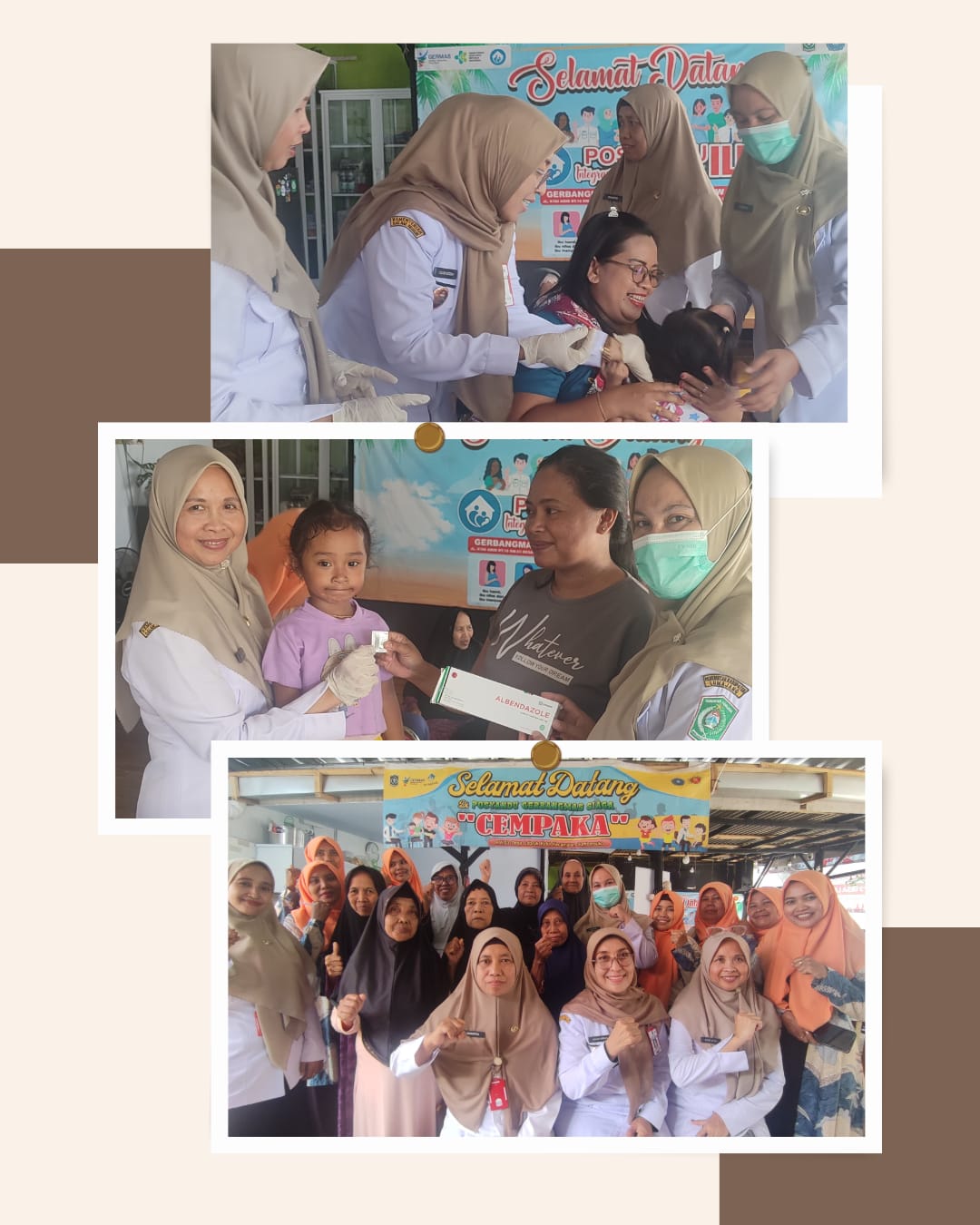 Sinergi Lintas Sektor: Ibu Camat dan Kepala Puskesmas Kawal 